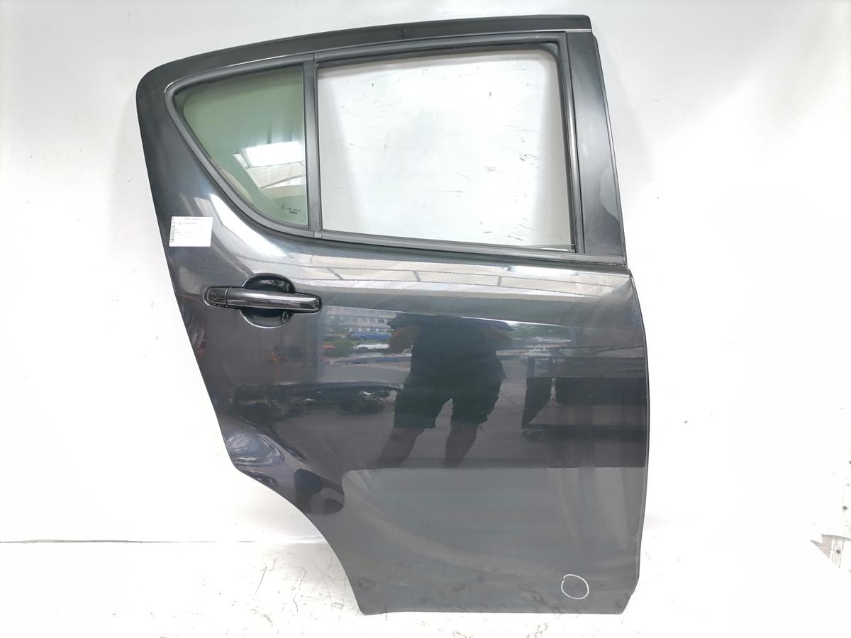Opel Agila B original T&uuml;r hinten rechts GAB Schwarz Bj.2013